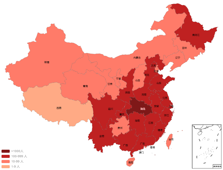 中国疫情地图.中国疫情地图2020年？