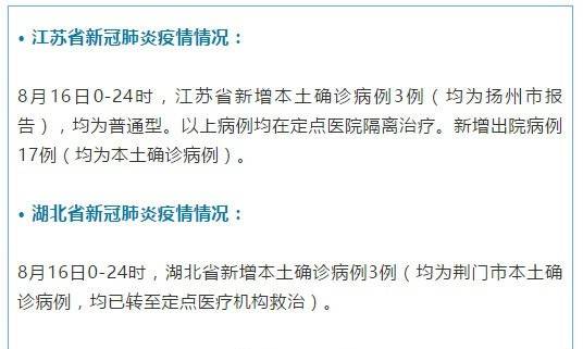 31省份新增本土17例/31省份新增本土确诊10例