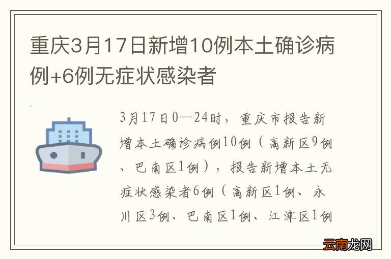 重庆新增本土确诊病例5例(重庆新增确诊病例22例)
