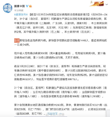【31省新增确诊22例,31省新增确诊52例】