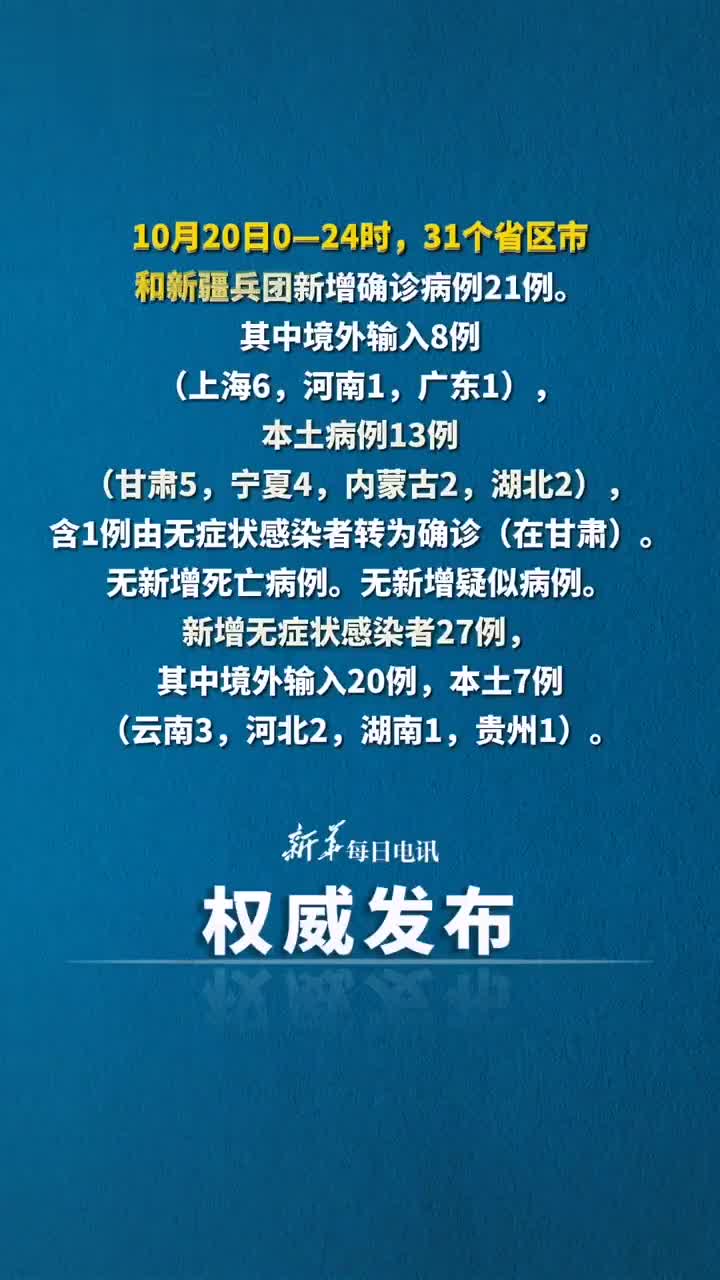 31省份增82例本土确诊涉13省市.31省增47例本土确诊？