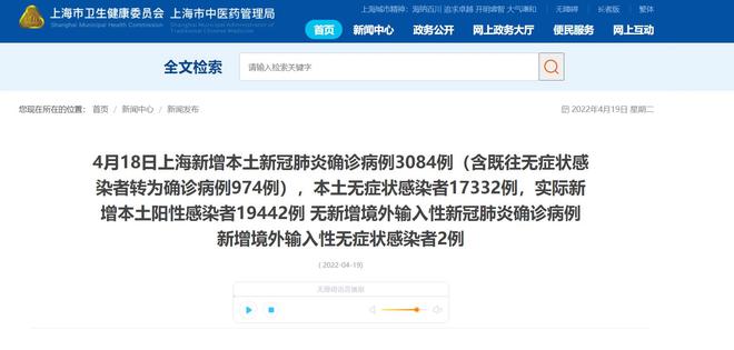 上海新增3084例确诊.上海新增确诊1人？