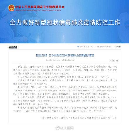 31省新增境外20例/31省新增境外输入4例