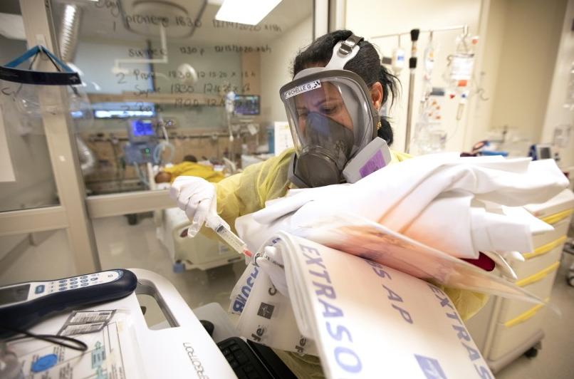 美国新冠病毒感染病例超过45万(美国新冠病毒感染病例超过45万人)