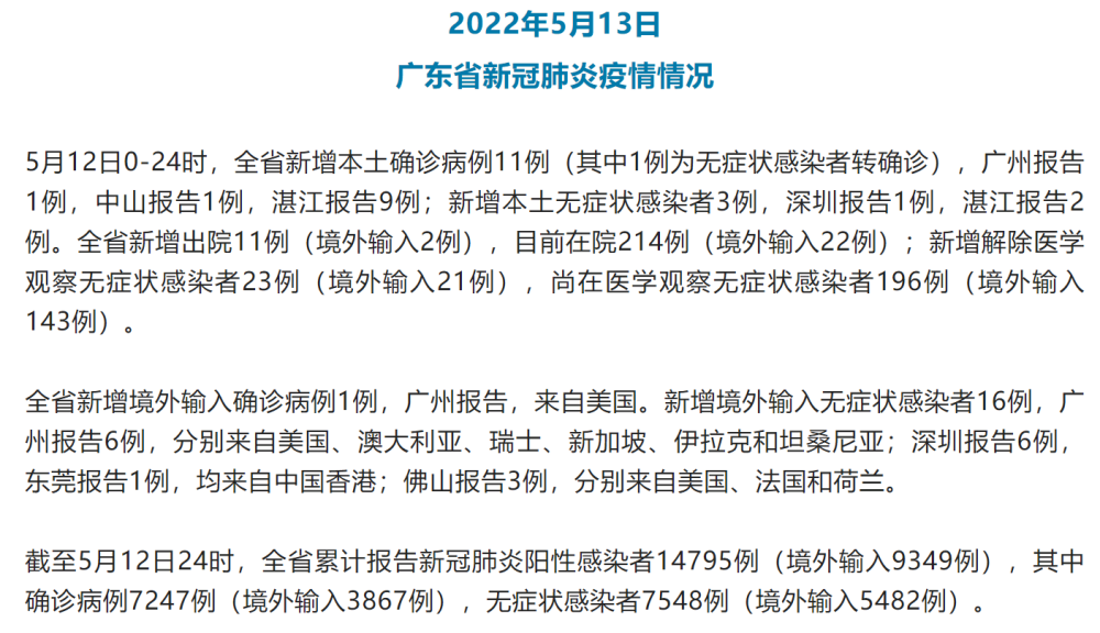 广东新增本土确诊病例32例/广东新增本土确诊病例11例