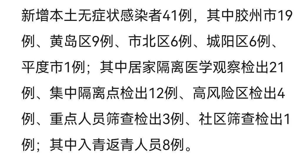 青岛的最新疫情(青岛最新疫情通告)