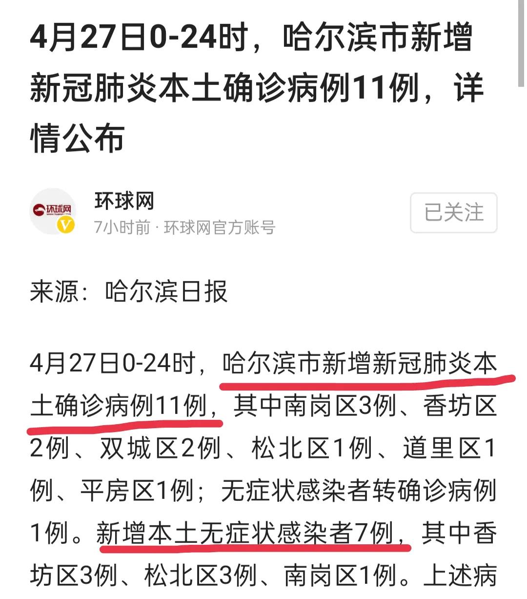 【最新哈尔滨疫情,最新哈尔滨疫情症状】