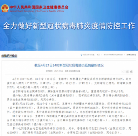四川新增4例境外输入确诊/四川新增境外输入疫情最新消息