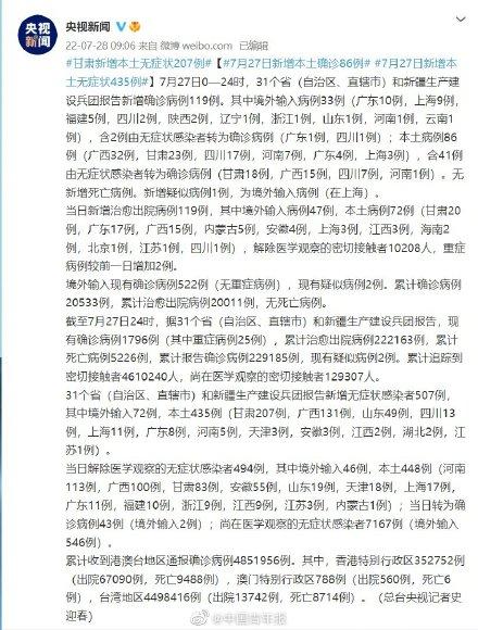 31省新增确诊33例本土1例(31省新增确诊33例本土1例!)