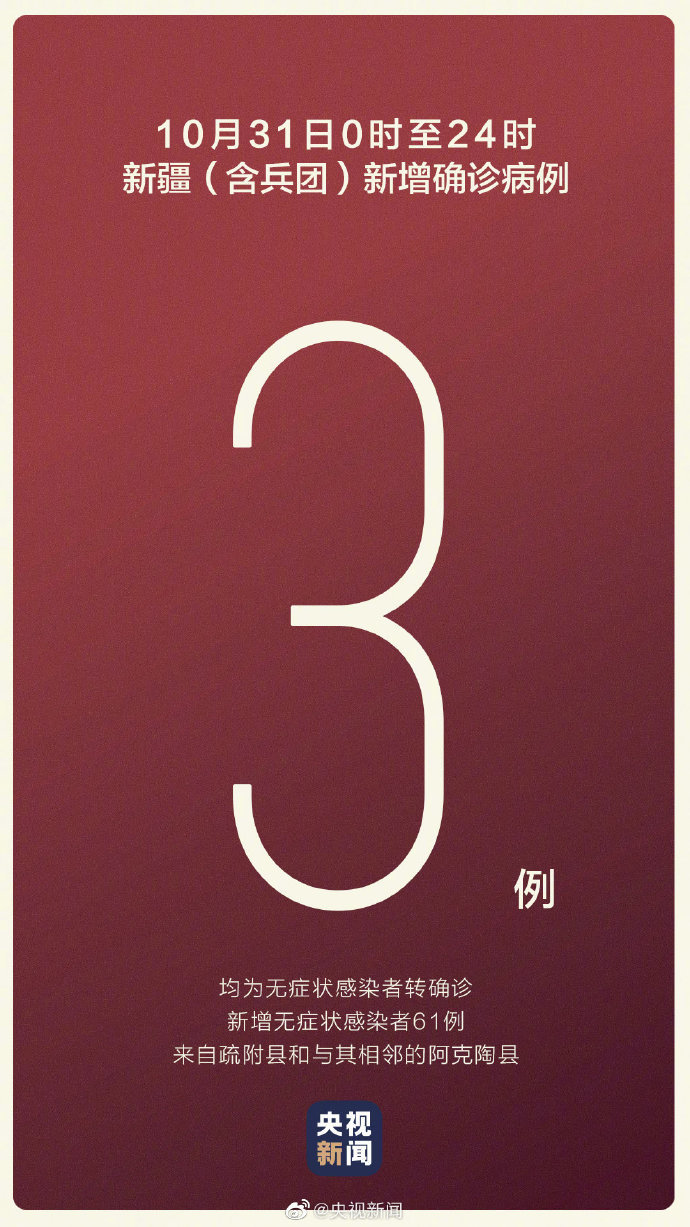 新疆增3例无症状者(新疆新增3例无症状活动轨迹)