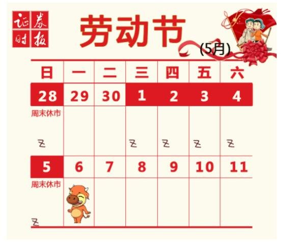 今年五一劳动节放假几天/今年五一劳动节放假多少天
