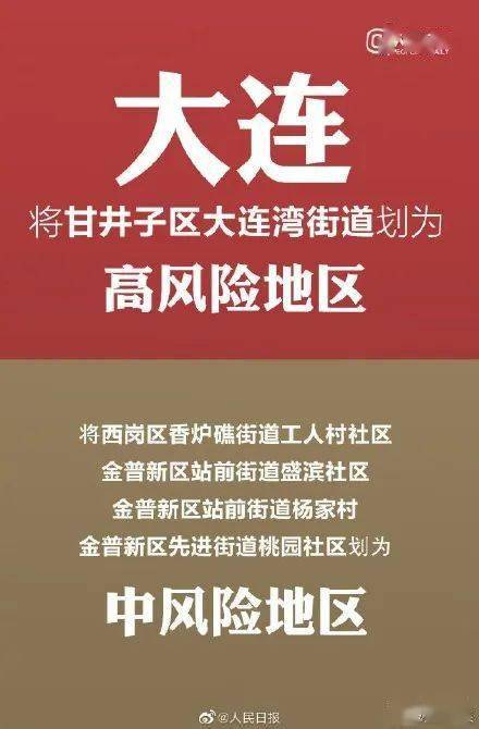 大连一地调为高风险.大连高风险区？