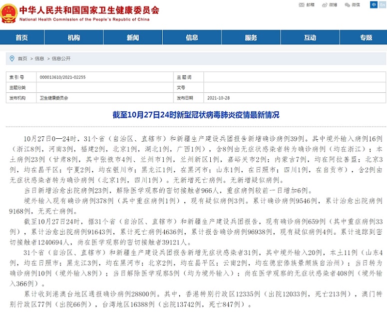 山东新增本土确诊病例15例/山东新增确诊病例具体情况