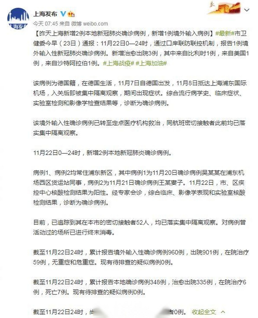 上海确诊病例/上海+确诊