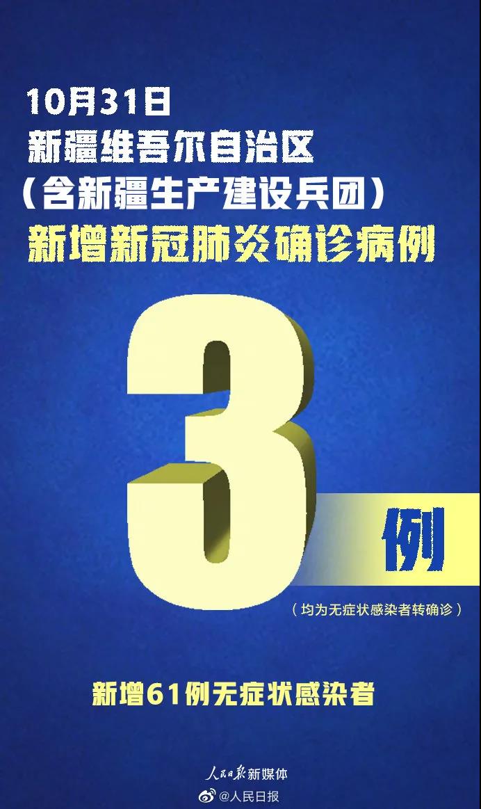 新疆新增3例本土无症状感染者(新疆新增3例本土无症状感染者多少例)