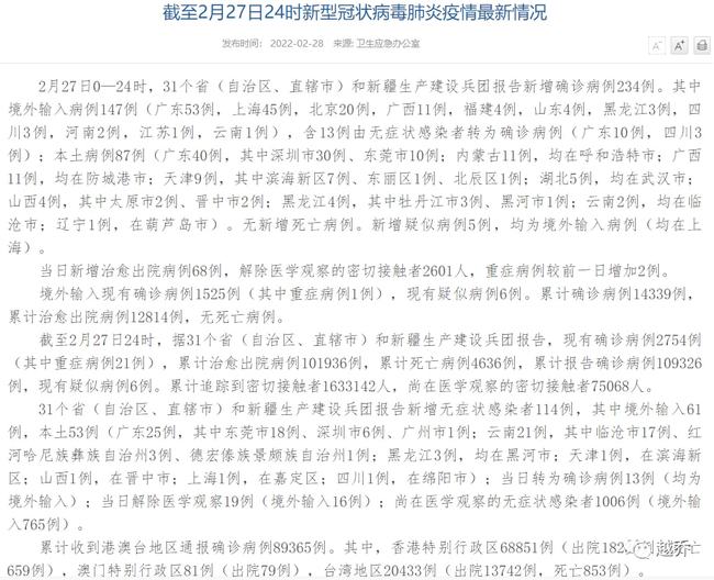 一周国内553例本土(全国一周新增病例数据)