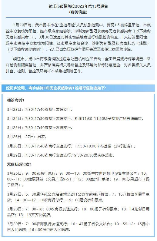 镇江疫情最新消息增加一人.镇江疫情最新发布？