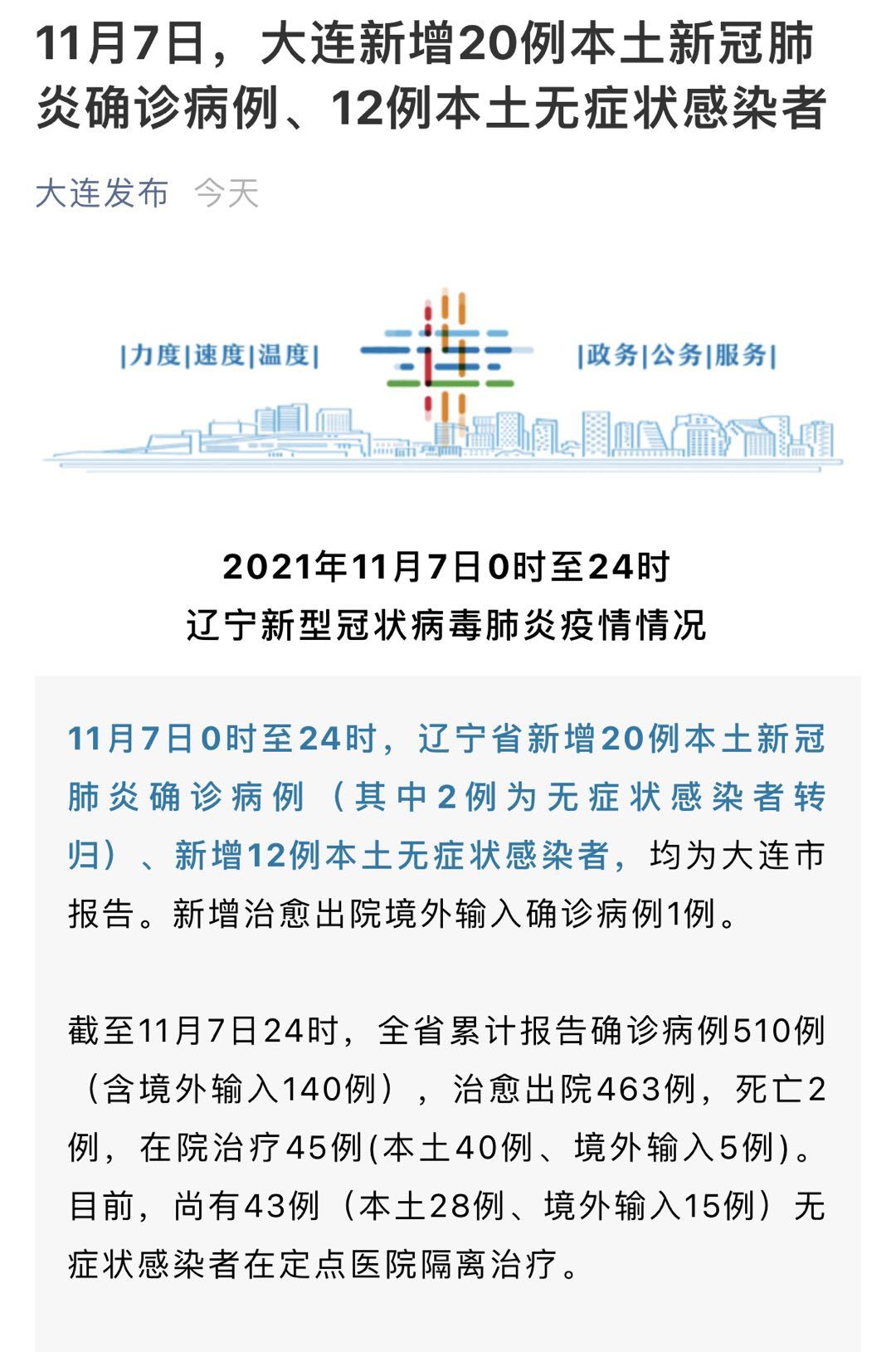 【辽宁省疫情最新消息,辽宁省疫情最新消息今天新增病例】