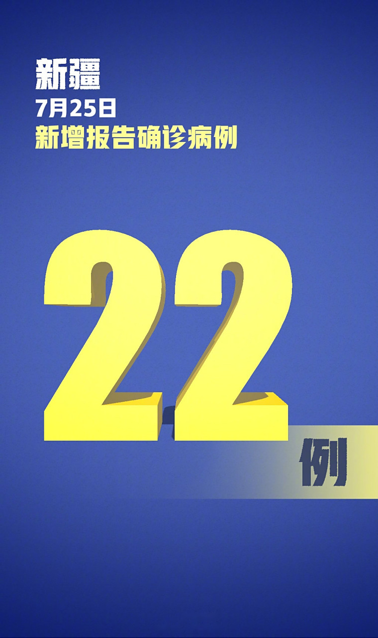 新疆新增22例确诊的简单介绍