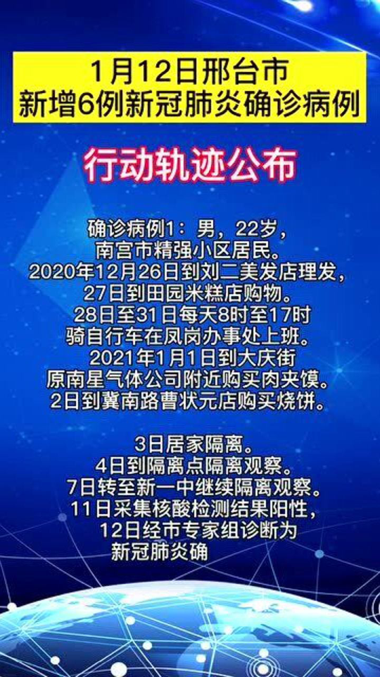 邢台疫情最新数据消息(邢台疫情最新消息新增轨迹)