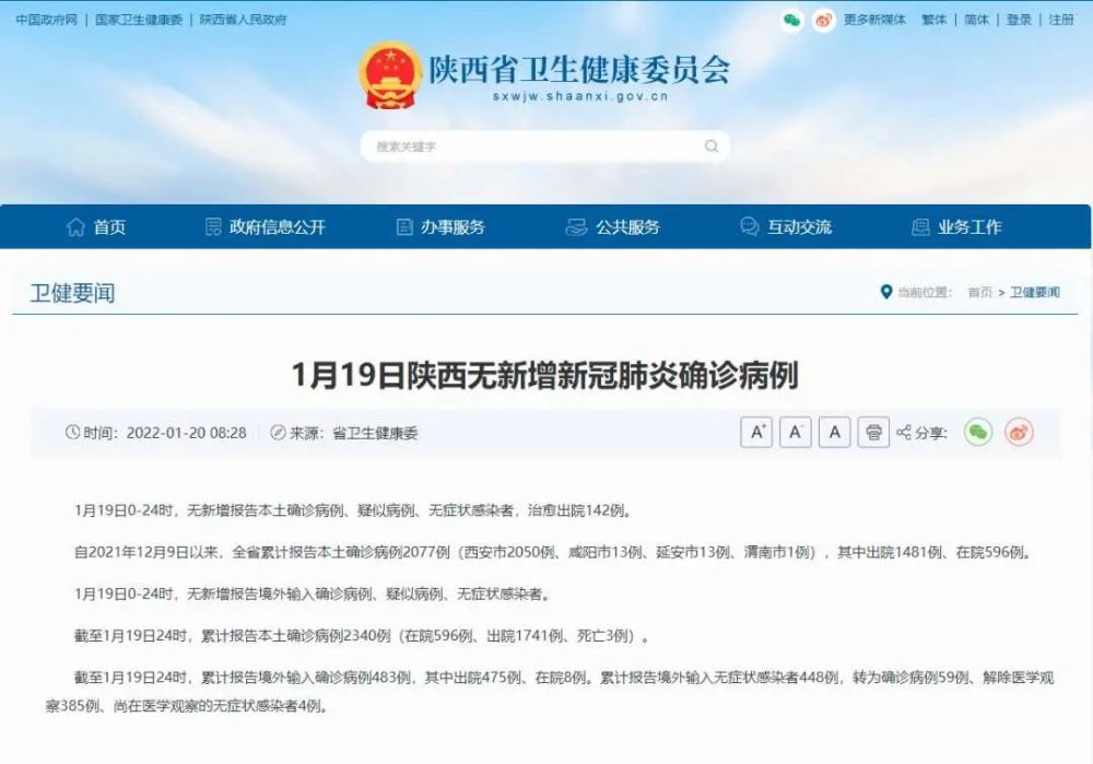 陕西省昨日疫情通报/陕西省昨日疫情通报最新