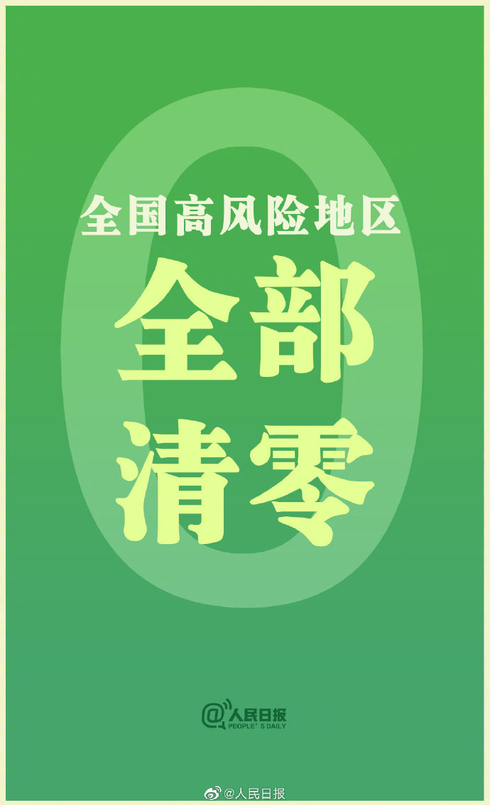 全国中高风险区清零.全国高风险地区已全部清零 中风险地区仍有4个？