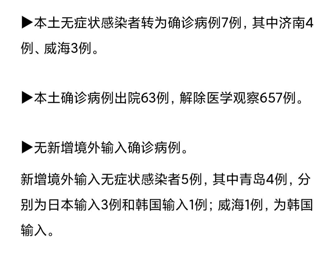 【山东的最新疫情情况,山东最新疫疫情】