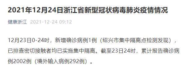 浙江昨日新增本土确诊74例/浙江新增1例本土确诊病例
