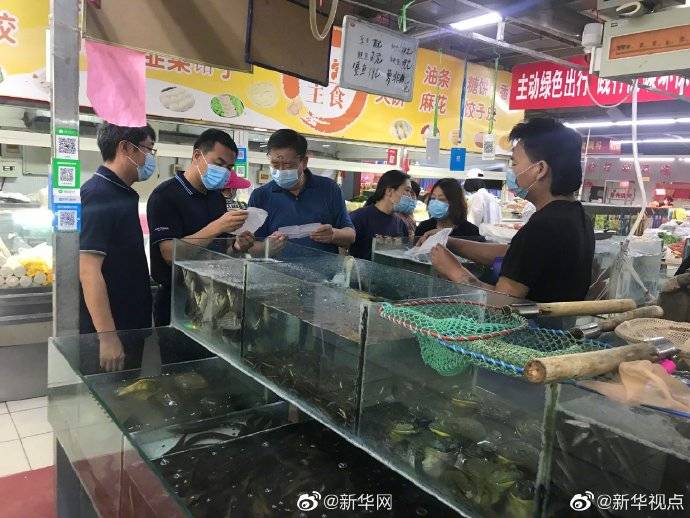 北京海淀一农贸市场中发现1例阳性(北京海淀的农贸市场)