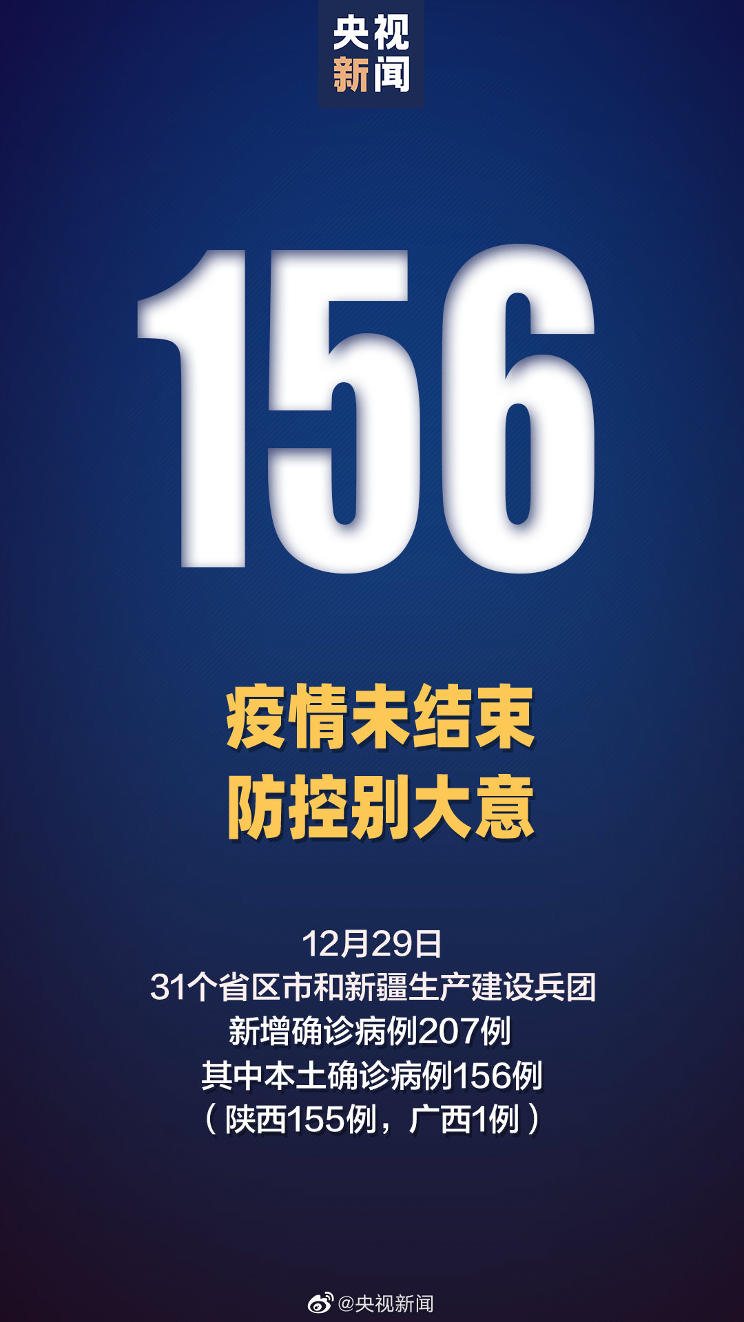 西安新增174例本土确诊104例非密接/西安新增疑似病例