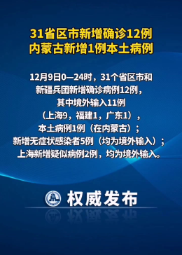 31省区市新增确诊2例本土1例.31省区市新增1例本土确诊病例？