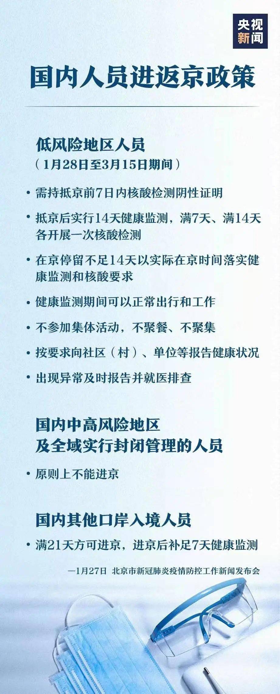 北京要求进返京人员抵京后7两小时内核酸检测(北京返京规定核酸检测)