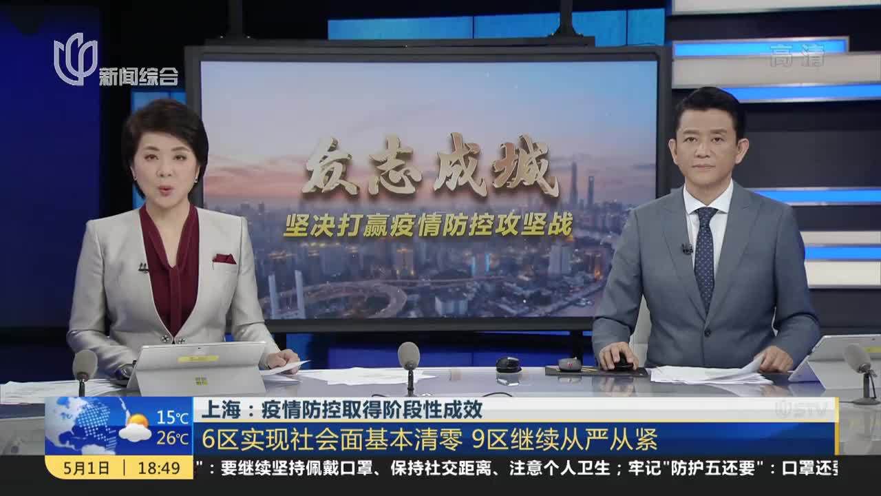 上海疫情取得阶段性进展(上海疫情走向)