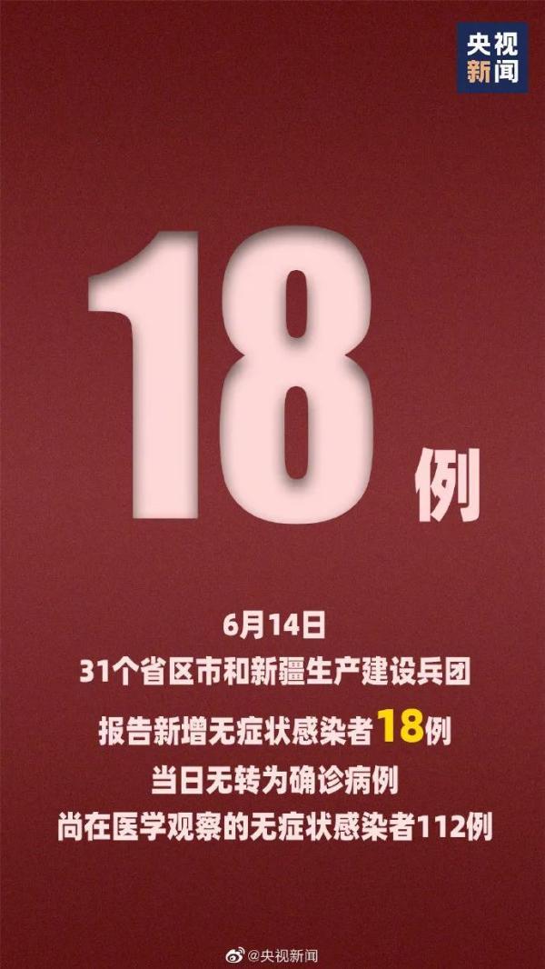 【31省新增输入19例,31省新增输入6例】