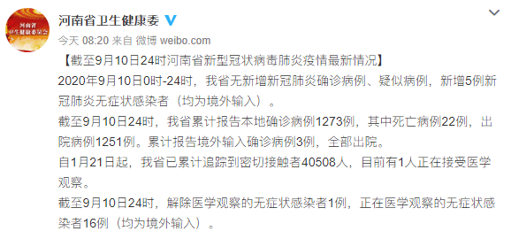 河南新增无症状感染者/河南新增无症状感染者最新消息