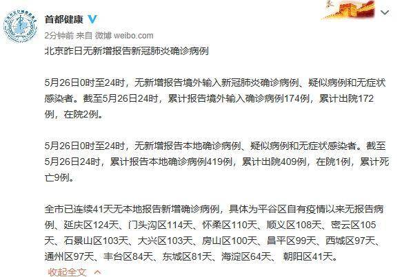 【北京病例,北京病例单】