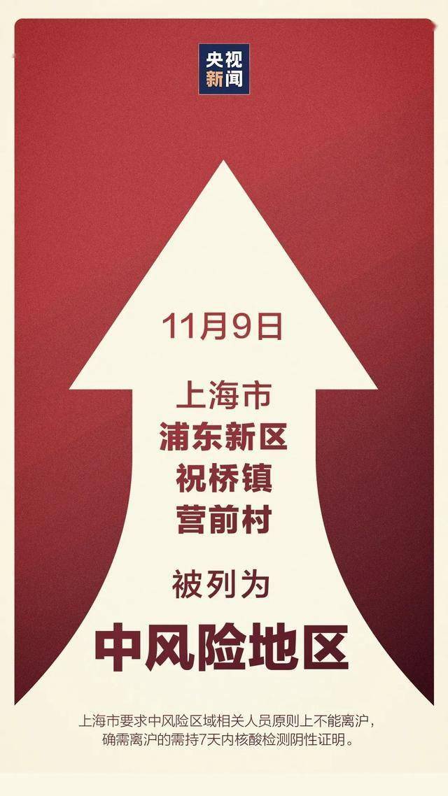 上海新增一地中风险(上海发布中风险)