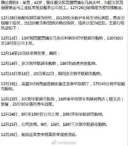 【北京新增7例确诊,北京新增7例确诊轨迹】