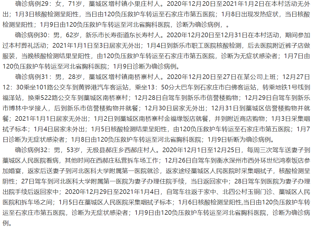 河北新增无症状55例/河北新增无症状55例病例
