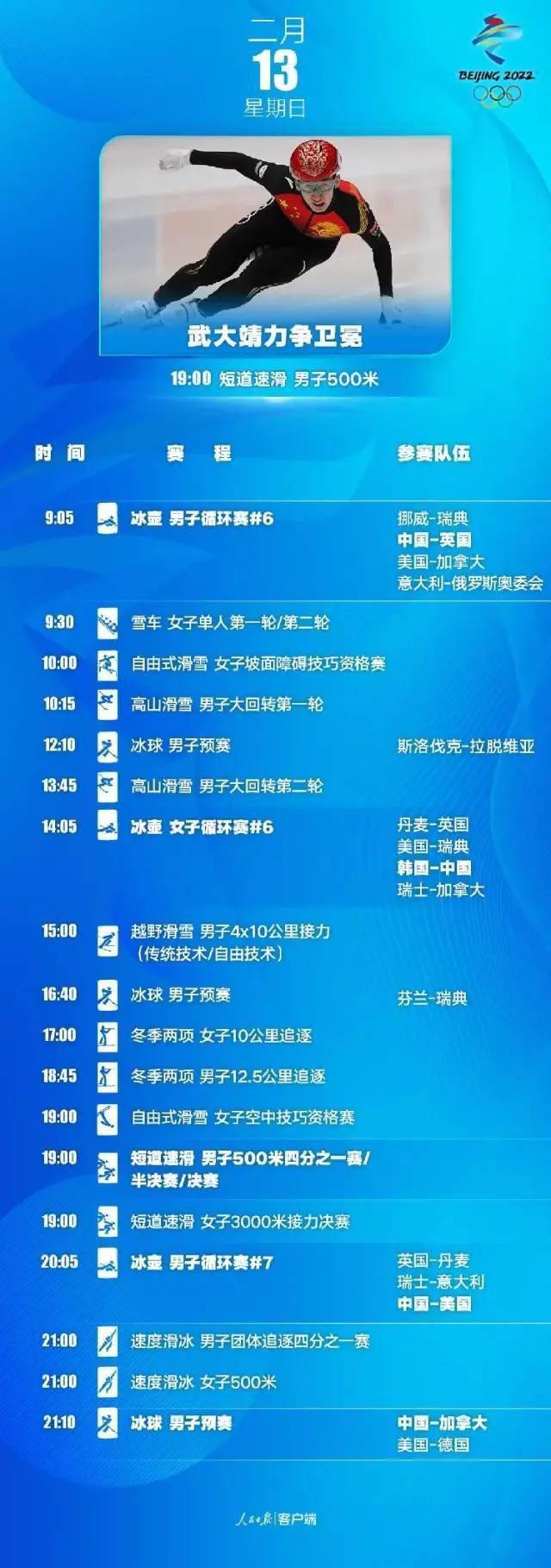 冬奥会时间2022几号到几号/冬奥会时间表2022年几月几号开赛