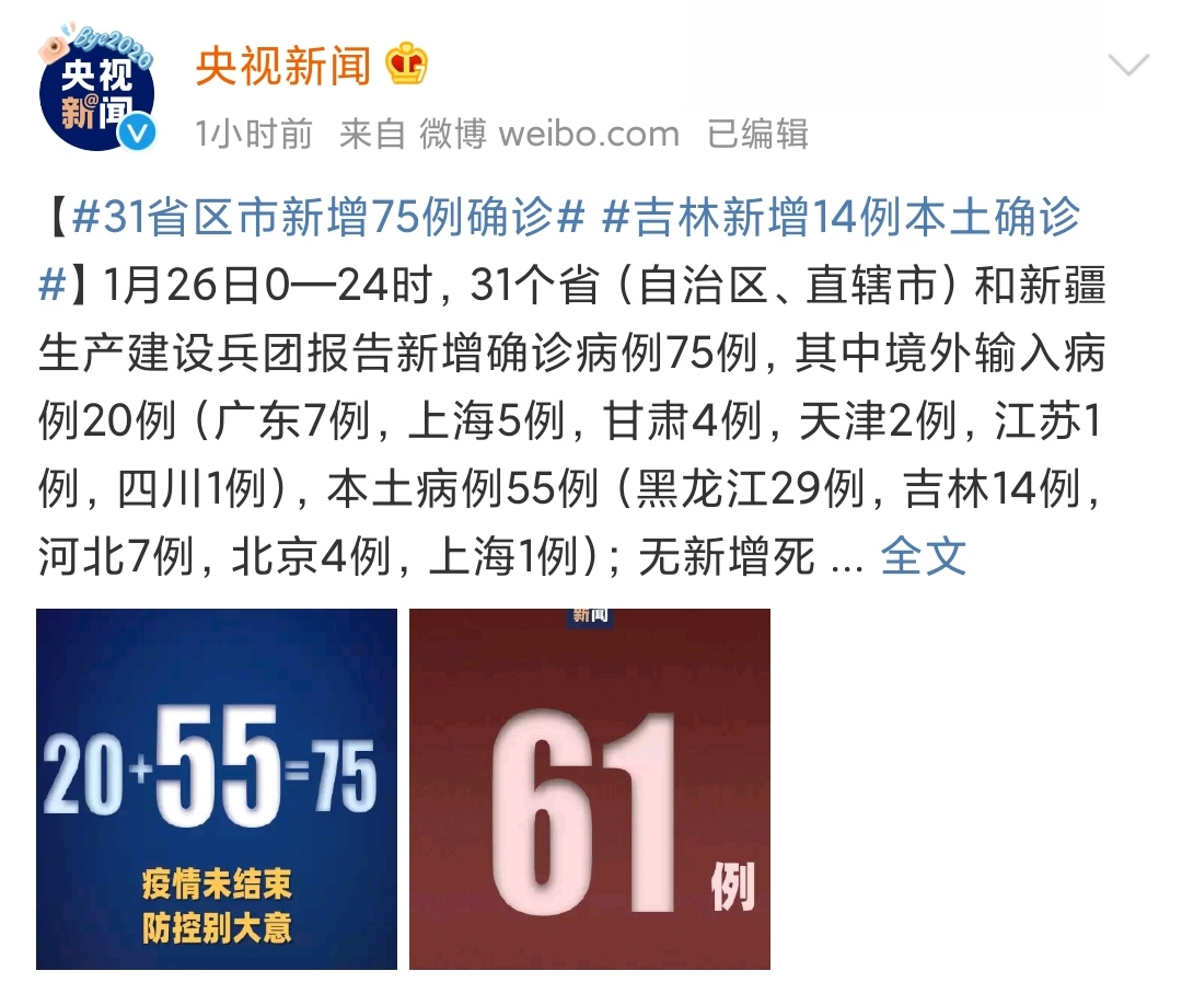 【31省区市新增本土确诊81例,31省区市新增本土确诊61例】