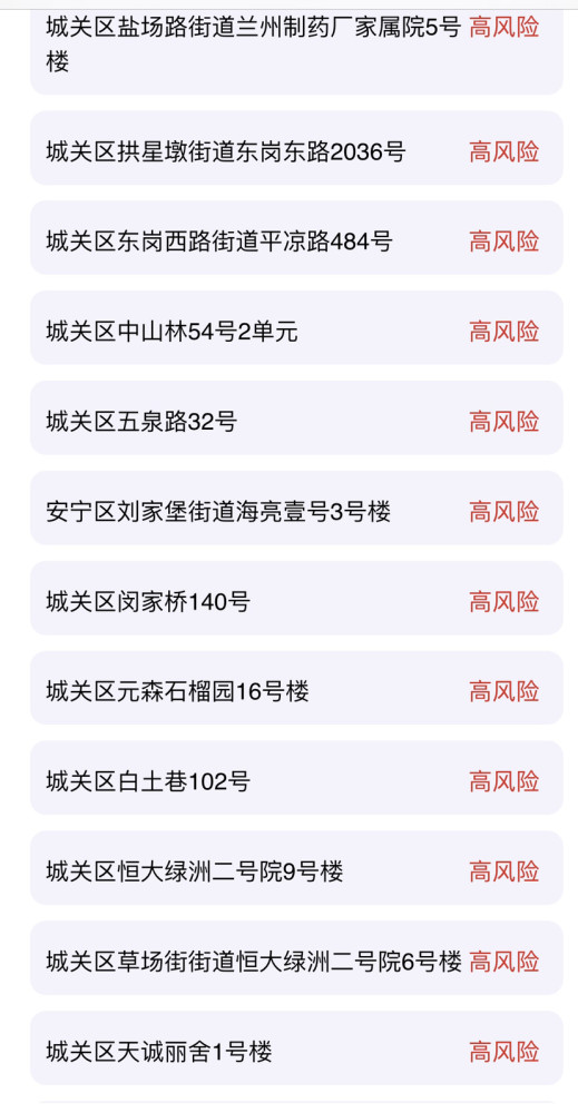兰州今日疫情最新消息/兰州今日疫情最新消息数据