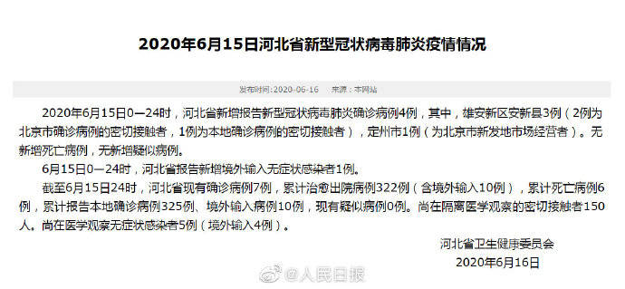 河北新增1例确诊2例无症状(河北新增82例本地确诊病例49例本地无症状感染者)