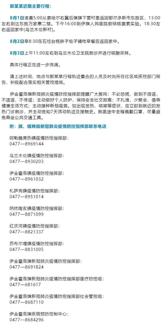 内蒙古发现疑似阳性/内蒙古发现1名核酸阳性者